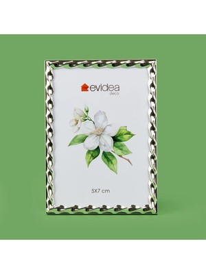 Matmel Deco Cordoba Metal Fotoğraf Çerçevesi - Silver - 13X18 cm