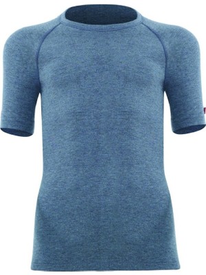 Blackspade Erkek Çocuk Termal T-Shirt Gri Melanj 2. Seviye Hızlı Kuruma Özelliği
