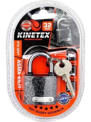 Kinetex Sentetik Asma Kilit 32 mm 4 Adet