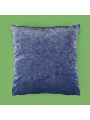 Matmel Soft Shiney Kırlent - Mavi - 40X40 cm