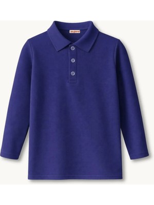 Zeyland Erkek  Çocuk Uzun Kollu Polo Yaka Tshirt  - Lacivert