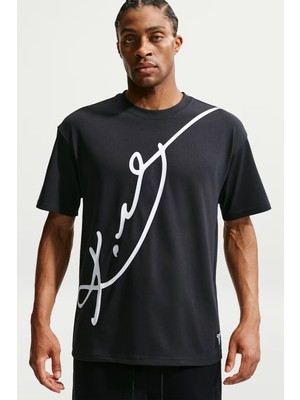 Nike Nba Kobe Dri-Fıt Loose Fit Erkek Bol Kesim Baketbol Tişört Siyah