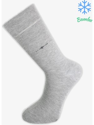 Pro Mora Bamboo Kışlık Soket Rahat Erkek 12'li Çorap