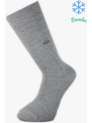 Pro Biga Bamboo Kışlık Soket Rahat Erkek 12'li Çorap