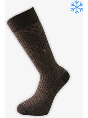 Pro Alpler Lamswool Kışlık Soket Rahat Erkek 12'li Çorap