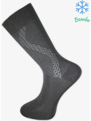 Pro Kaçar Bamboo Kışlık Soket Rahat Erkek 12'li Çorap
