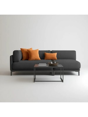 Demor Home Portakal Rengi Soft Series Kırlent Yastık Kılıfı Sağlıklı Kullanım İçin