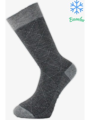 Pro Avşar Bamboo Kışlık Soket Rahat Erkek 12'li Çorap