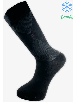 Pro Gagavuz Bamboo Kışlık Soket Rahat Erkek 12'li Çorap