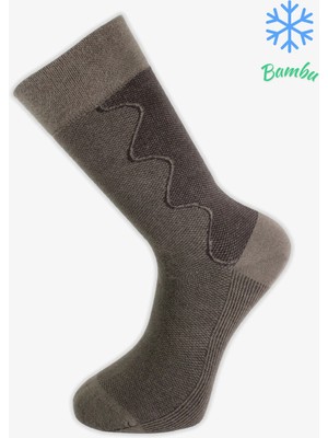 Pro Selanik Bamboo Kışlık Soket Rahat Erkek 12'li Çorap