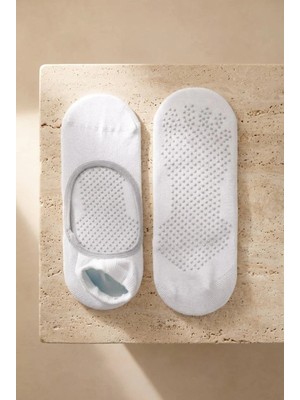Bony Socks Kadın Asta Yoga / Pilates Step Çorap Beyaz