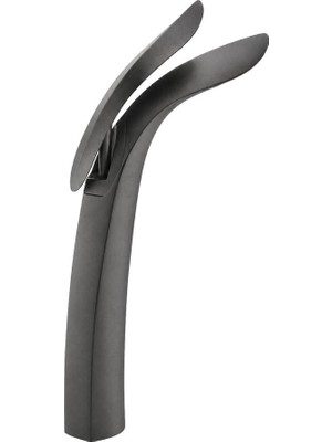 Dellora Luca Uzun Lavabo Bataryası Mat Füme