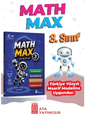 Ata Yayıncılık 3. Sınıf Math Max Soru Bankası