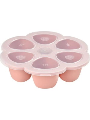 Beaba Silikon 6lı Sıcak & Soğuk Saklama Kabı Old Pink 6 x 150ML