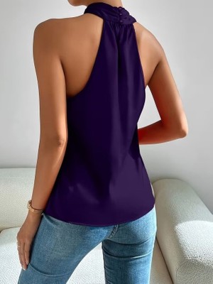 Alyn Wear Kadın Omuzlarda Açık Boyundan Çapraz Geçme Detaylı Sandy Bluz