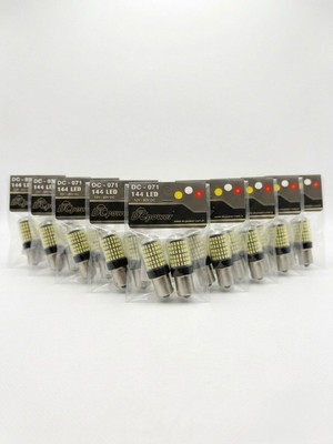 10LU Paket 144 LED Beyaz 1157 Model Çift Duy Yüksek Performanslı Aydınlatma Amerikan Parka Uygundur Dcpower