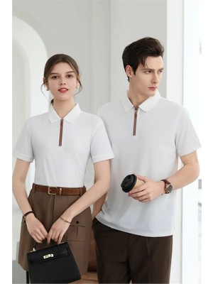 New Performance Premium Polo T-Shirt 84% Nylon 16% Spandex