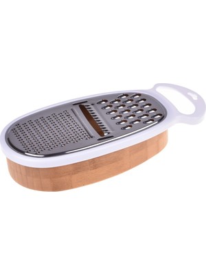 Bambum Murphy Oval Rende Ahşap Malzemeden Üretilmiş 12,5 cm Genişlikte Kullanışlı Rende