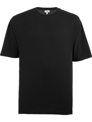 Vaneda Kamp Baskılı T-Shirt Siyah
