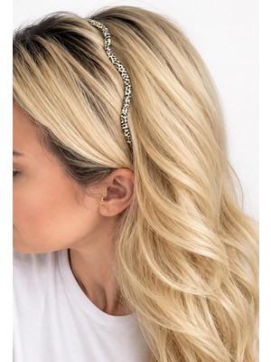 New Obsessions Lüks Asetat Dalgalı Taç