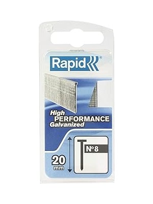 Belirtilmemiş Spitze N ° 8 Rapid Agraf – Ölçüler 20 mm – 750 Uçlar