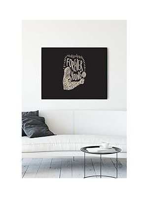 Belirtilmemiş Postermanya (PSTER12654) Sonsuza Kadar Genç Girişimcilik Çerçeveli Tablo (21X30CM)