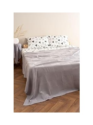 Belirtilmemiş Soley Serenity 240X220 King Size-Battal Boy Pike-Gri