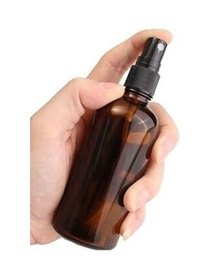 Belirtilmemiş Hyd Siyah Sprey Başlıklı Amber Cam Şişe 100ML