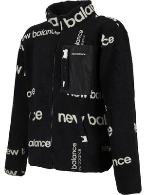 New Balance Siyah Kadın Sweatshirt - UNC3358