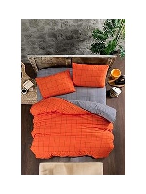 Belirtilmemiş Mulberry Orange Nevresim Takımı Çift Kişilik 4 Parça 200X220-ORANJ (Oranj/çift Kişilik)