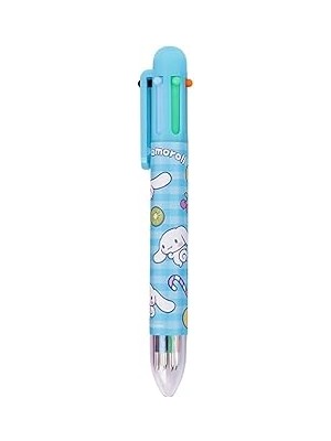 Belirtilmemiş Miniso Sanrio Lisanslı 6 Renkli Çoklu Kalem (0,8mm) - Cinnamoroll