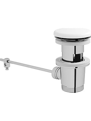 Belirtilmemiş Vitra Metropole Beyaz Seramik Süzgeç, Lavabo Sifon Üst Grubu - 6397L003-0159