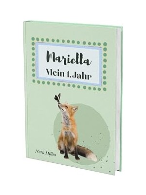 Belirtilmemiş Mariella- Mein Erstes Jahr: Supersüßes Babyalbum Personalisiert Für Mariella. Mit Total Schnuckelig