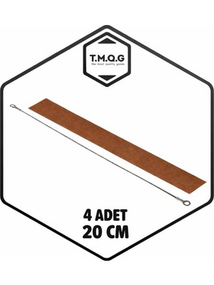 Belirtilmemiş Yedek Tel + Teflon Poşet Ağzi Yapiştirma Kapatma Maki̇nesi̇ Içi̇n 4'er Adet (20CM)