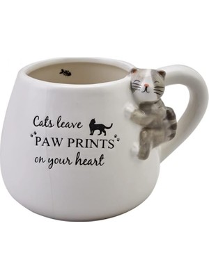 Belirtilmemiş Karaca Animal Cat Mug Kupa 465 ml