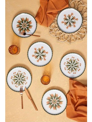 Belirtilmemiş Porland Rosids 6 Kişilik Pasta Takımı 20CM 6 Parça 04PPO000402