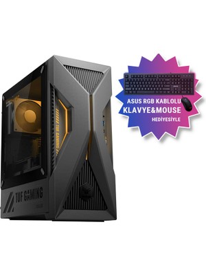 Asus TUF Gaming TM500MH-0R72600270 AMD Ryzen 7 260 16GB RAM 1TB SSD 16GB Radeon RX 9060XT Masaüstü Gaming Bilgisayar
