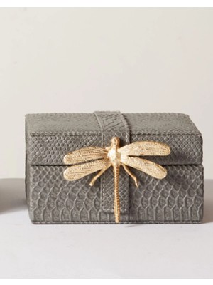 Miarik Design Yusufcuk Detayli Deri Kutu 8X16 cm