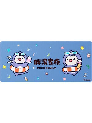 Akko x Poco Penguin 90×40 Mouse Pad