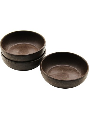 Akıllı Bayi 3pcs Naturel Plastik Çerezlik Çap: 10CM - Derinlik: 3cm