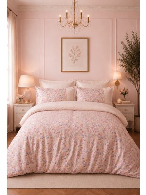 Bedline Bed Line Savira Ranforce Fıtted Nevresim Takımı Benita Çift Kişilik