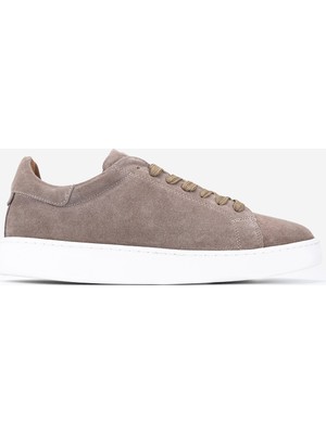 Valmenti Erkek Hakiki Deri Bej Süet Sneakers & Spor Ayakkabı 04 4411 Erk Ayk Y26 Bej Suet