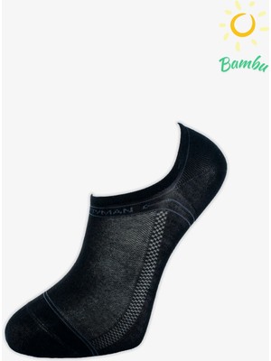 Pro Karayıp Bamboo Sneakers Yazlık Pamuklu Rahat Erkek Çorabı 12'li