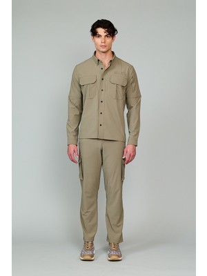 Vaneda Ripstop Field Tactical Cargo Cepli Pantolon Açık Haki
