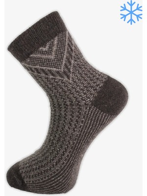 Pro Elevit Lamswool Kışlık Kısakonç Rahat Erkek 12'li Çorap