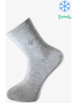 Pro Bucak Bamboo Kışlık Kısakonç Rahat Erkek 12'li Çorap