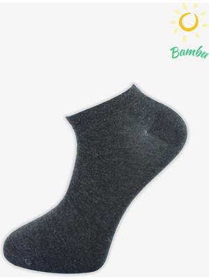 Pro Bowling Bamboo Patik Yazlık Pamuklu Rahat Erkek Çorabı 12'li
