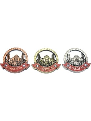 Mudanis Istanbul Temalı Metal Magnet ALK3338