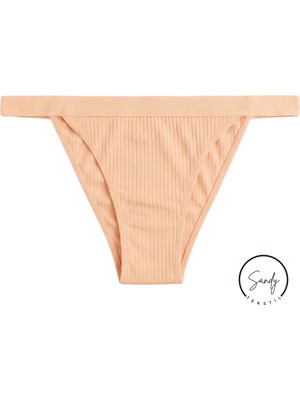 Koza Soft Sandy %100 Pamuklu Fitilli Kadın Külot 3'lü Paket - Nefes Alan Günlük Iç Giyim
