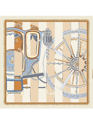 Deserto Fashion İPEK SATEN EŞARP 2026 Avantgarde serisi  %100 İpek   90x90